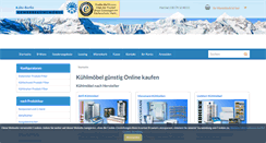 Desktop Screenshot of kaelte-berlin.com