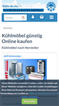 Mobile Screenshot of kaelte-berlin.com